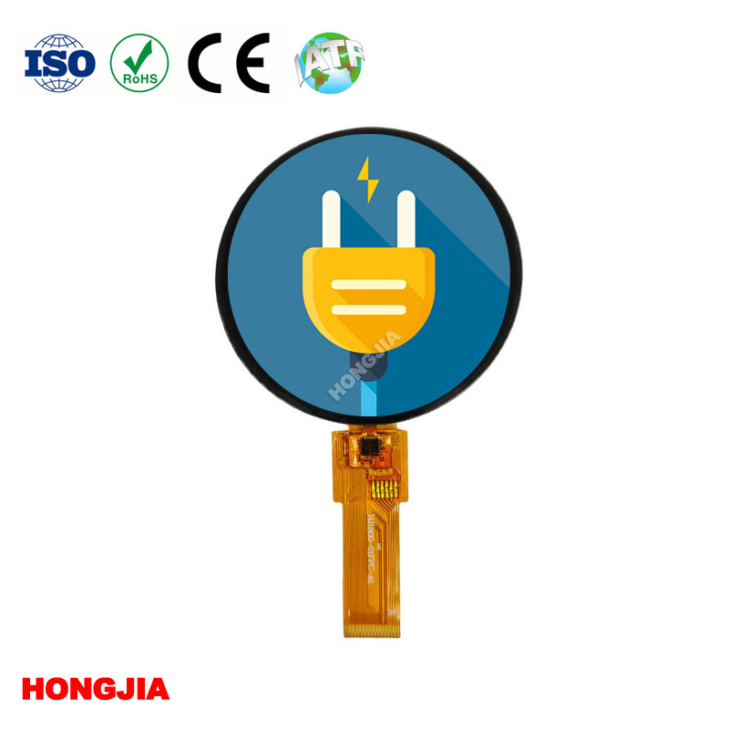 Lcd Bulat 1.8 Inci 360*360 QSPI/SPI/MCU/MIPI dengan Sentuhan