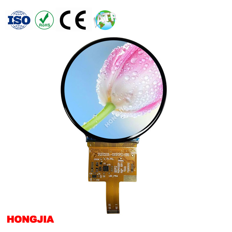 Lcd Bulat 2.1 Inci 540*540 Insel MIPI dengan Sentuhan