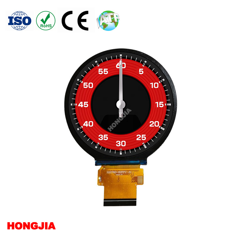 2.8 inci pusingan LCD 40pin