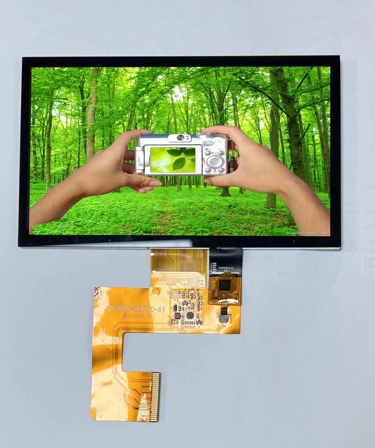 7.0 inci sentuhan LCD 1024*600 resolusi antara muka 2 saluran