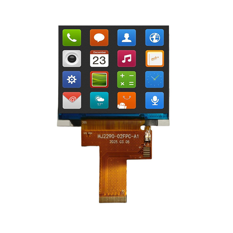 Skrin skrin lcd skrin mendatar 2.3-inci 480*360 definisi tinggi dan halus