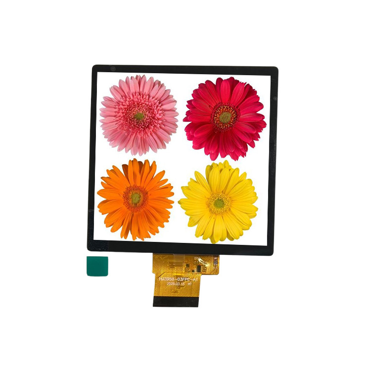 Skrin LCD persegi 3.95 inci 480*480 Proses Incell Memimpin Arah Masa Depan Panel Termostat