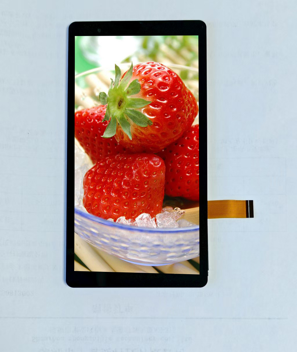 Skrin LCD Incell 5.5 inci dengan resolusi 720*1280 dan skrin sentuh, modul kos nipis dan rendah