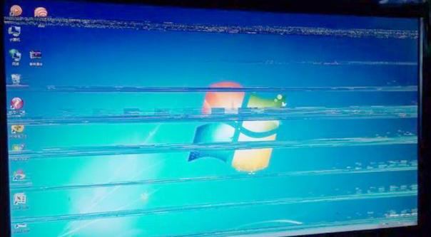 Skrin LCD berkedip dan menyelesaikan masalah