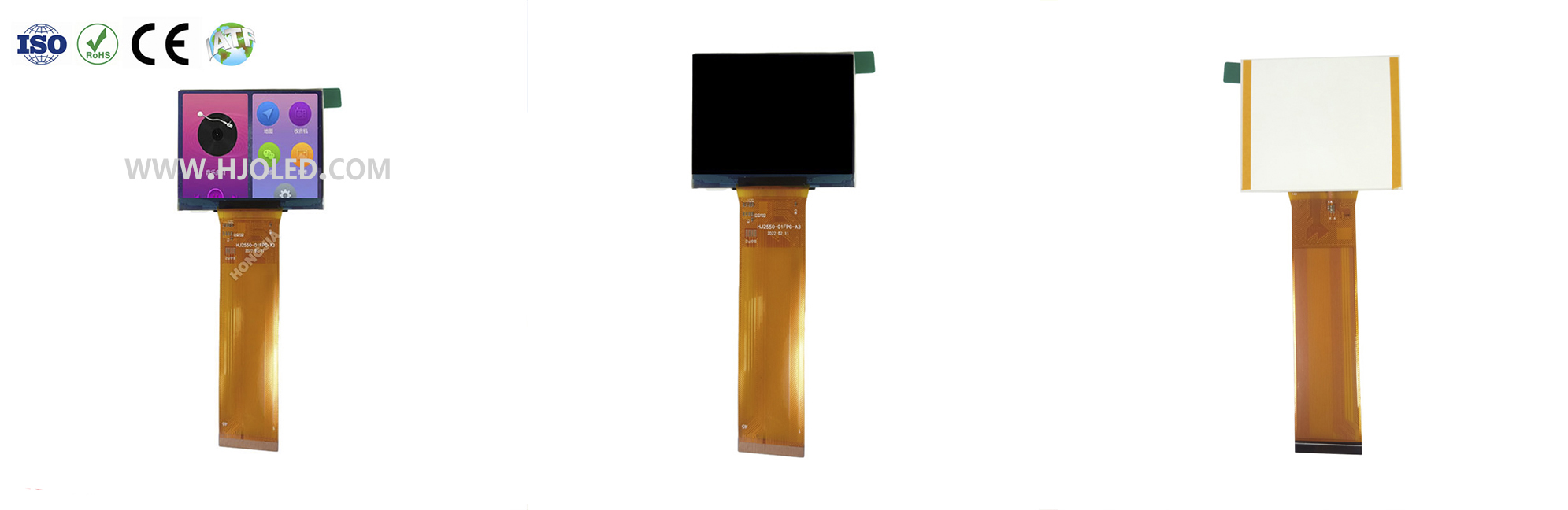 Skrin LCD Landskap 2.55-inci 320*240 dengan Antara Muka SPI/MCU