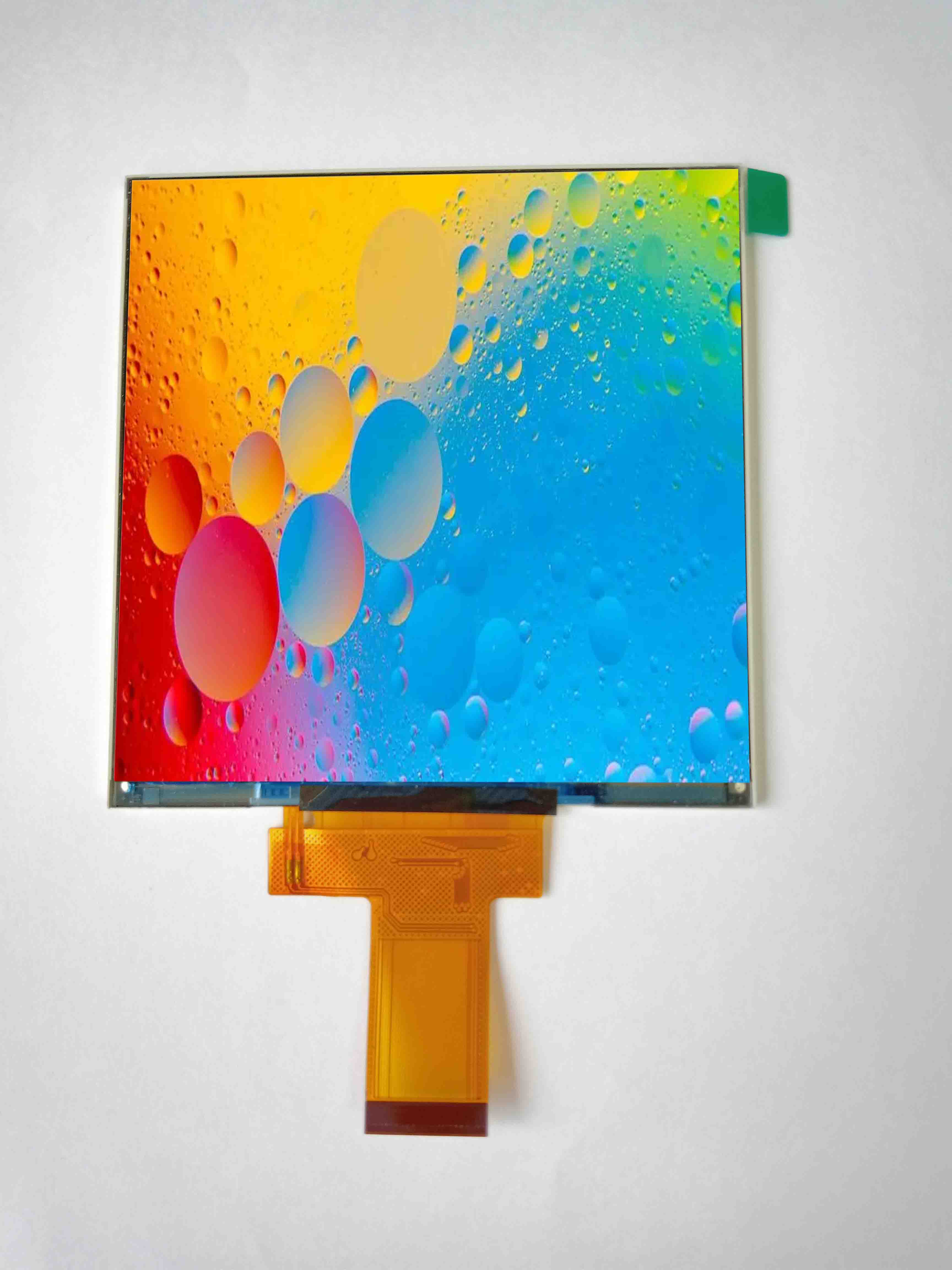 Skrin LCD Persegi 3.92-inci dengan Resolusi 320*320, Menyokong Antara Muka MCU/SPI, Sesuai untuk Pengawal Mikro