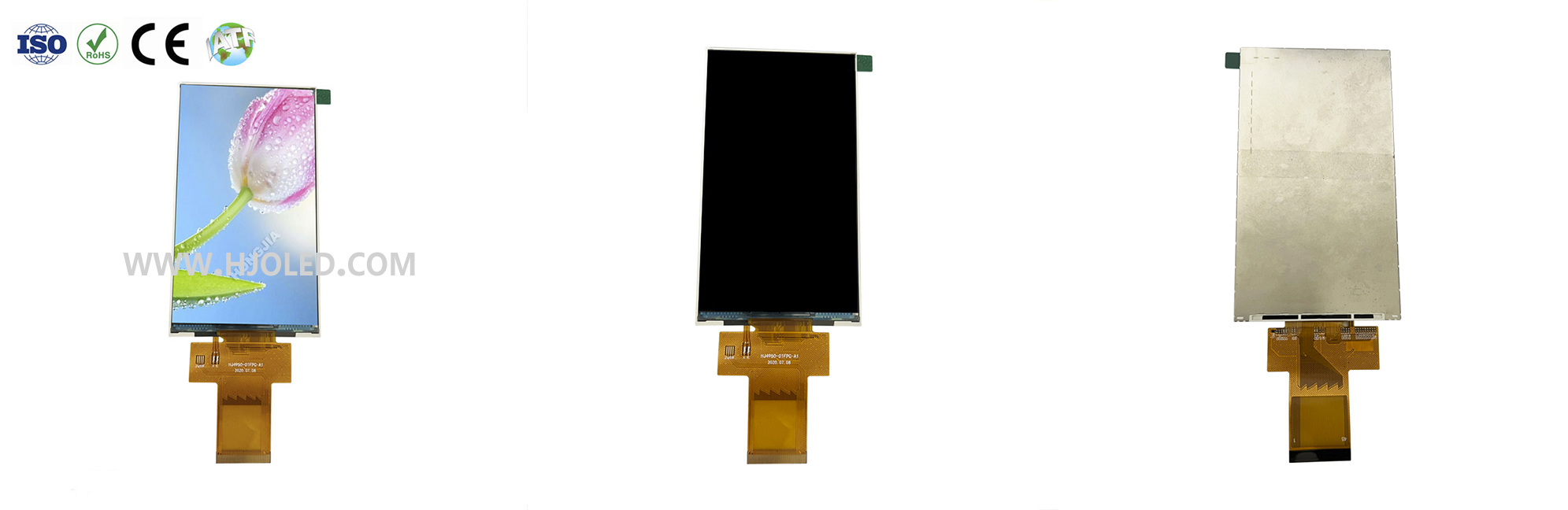 Skrin Pilihan Hari Ini: Skrin LCD IPS 5-inci, Skrin Menegak, Resolusi 480*854, Menyokong Antara Muka MIPI dan RGB, Nisbah Aspek 16:9
