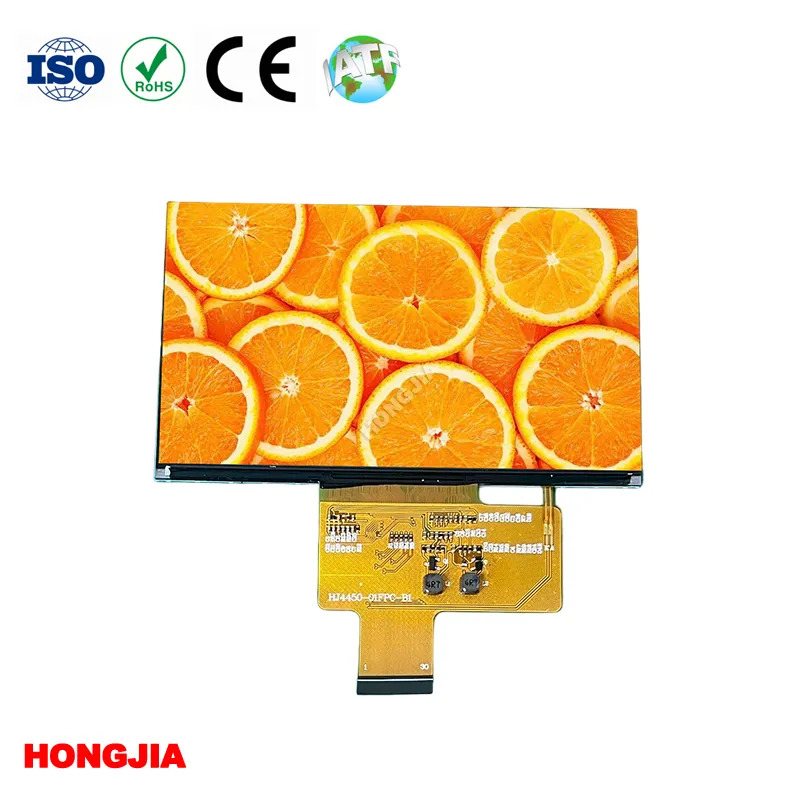 Skrin mendatar LCD TFT 4.45-inci dengan resolusi 1920*1080, antara muka LVDS dan kadar penyegaran tinggi 120Hz