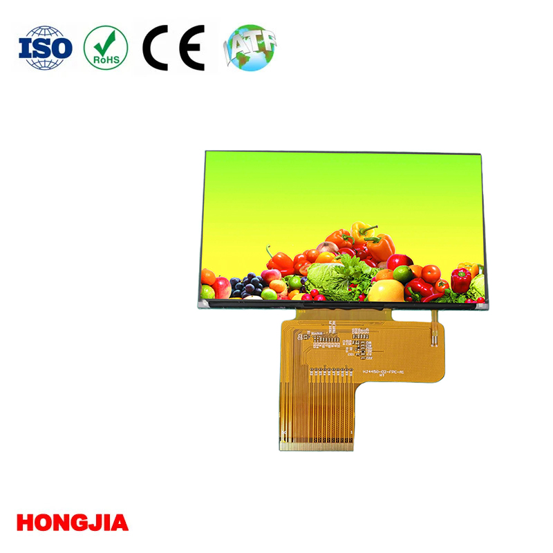 Skrin mendatar LCD TFT 4.45-inci dengan resolusi 1920*1080, antara muka LVDS dan kadar penyegaran tinggi 120Hz