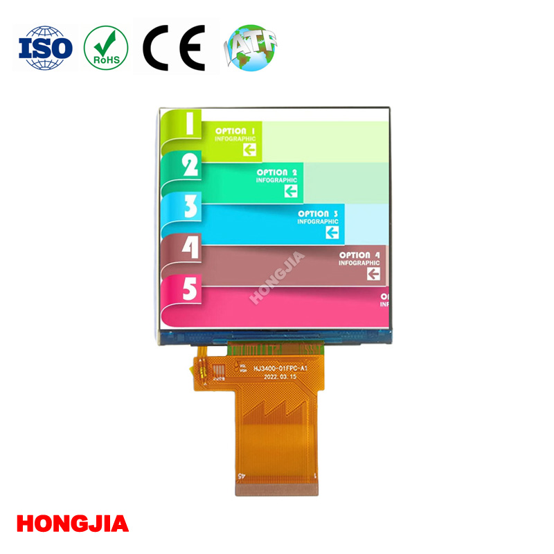 Modul LCD Persegi 3.4 inci