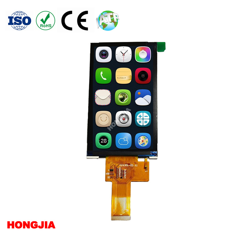 4 inci 3 inci 480x800 antara muka MCU